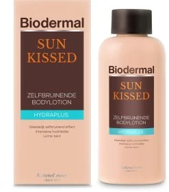 Biodermal Self Tan Sun Kissed Body Lotion - Zelfbruinende Lotion Voor Lichaam En Gezicht - 200ml NL