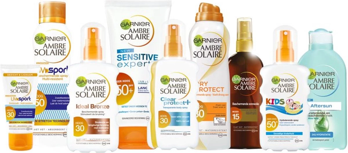 Garnier Ambre Solaire Sensitive Expert Zonnebrandspray SPF 50+ - Zonnebrand Voor De Gevoelige Huid - 200 Ml - Afbeelding 3
