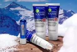 Garnier Ambre Solaire - UVSKI 25SPF - Ski Zonnebrand - Tube - 2 Tubes