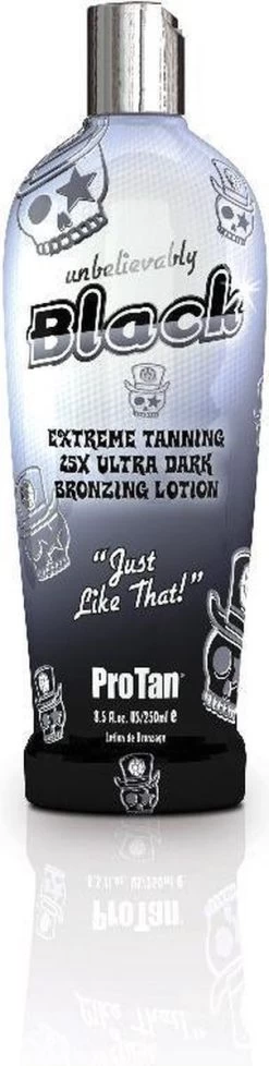 Pro Tan Unbelievably Black 25x DHA Bronzers Zonnebankcreme - 250 Ml