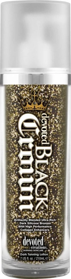 Devoted Creations Black Crown - Zonnebankcrème - 200 Ml