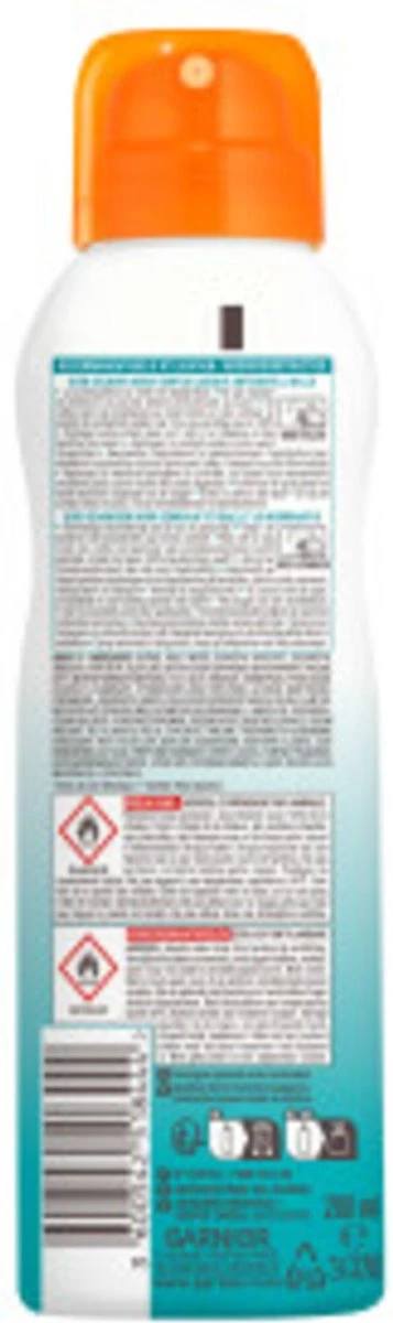 Garnier Ambre Solaire Invisible Protect Mist SPF 30 - Zonnebrand Spray Met Vitamine E + Aloe Vera - 200ml - Afbeelding 3