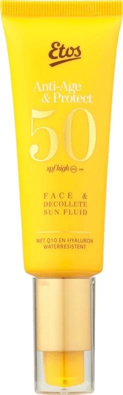 Etos Zonnebrand - SPF50+ - Gezicht - Waterproof - 50ml
