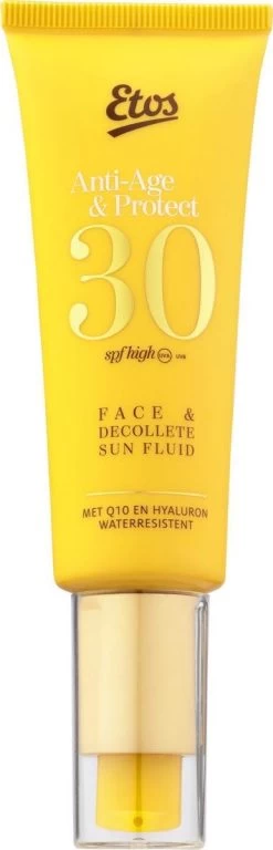 Etos Zonnebrand Anti Age - Gezichtscreme - SPF30 - Waterproof - 50ml