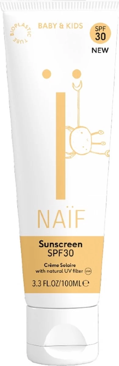Naïf Zonnebrandcrème SPF30 – Baby En Kind - 100ml - Met Natuurlijke Ingrediënten - Afbeelding 7