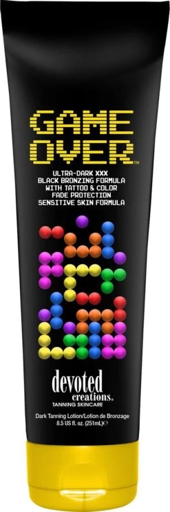 Devoted Creations - Game Over Zonnebankcreme - 251ml