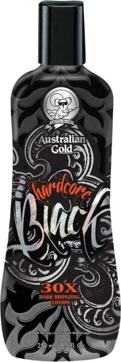 Australian Gold Hardcore Black - 250 Ml - Zonnebankcrème