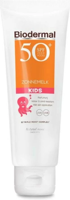 Biodermal Zonnebrand Kids - Zonnebrand Kind Met SPF50+ - Zonnemelk Speciaal Voor Kinderen - 125ml