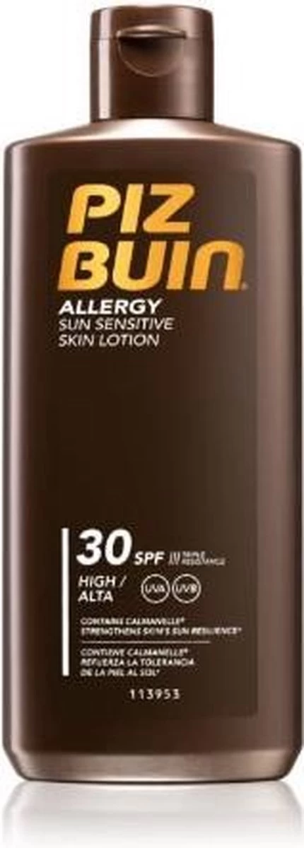 Piz Buin - Allergy Sun Sensitive Skin Lotion Spf 30 - Sunscreen Milk For Sensitive Skin - Afbeelding 3