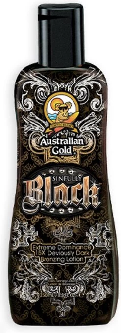 Australian Gold Sinfully Black Zonnebankcrème - 250 Ml