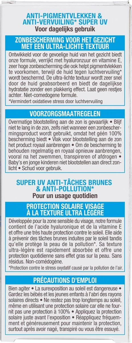 Garnier Ambre Solaire Sensitive Expert+ Zonnebrand - SPF 50+ - 40 Ml - Afbeelding 3