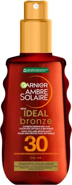 Garnier Ambre Solaire Zonnebrand Olie SPF 30 - Beschermende Olie Voor Tanning - 150 Ml
