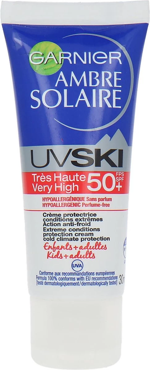 Garnier Ambre Solaire UV Ski Zonnebrandcrème SPF 50 - 30 Ml - Afbeelding 3