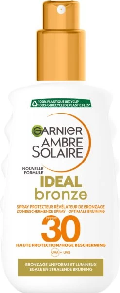 Garnier Ambre Solaire Ideal Bronze Zonnebrand Spray SPF 30 - 200 Ml