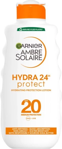 Garnier Ambre Solaire Hydraterende Zonnebrandmelk SPF 20 - 200 Ml