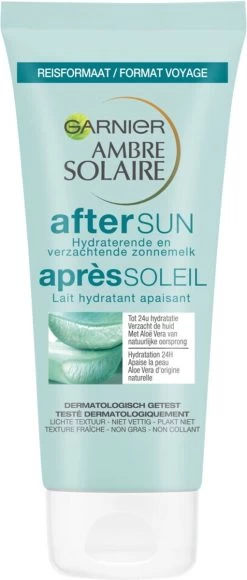 Garnier Ambre Solaire Aftersun Melk Reisformaat - 100 Ml