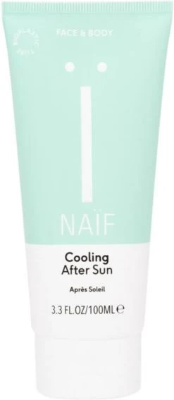 Naïf Verkoelende After Sun Met Aloë Vera - 100ml - Met Natuurlijke Ingrediënten