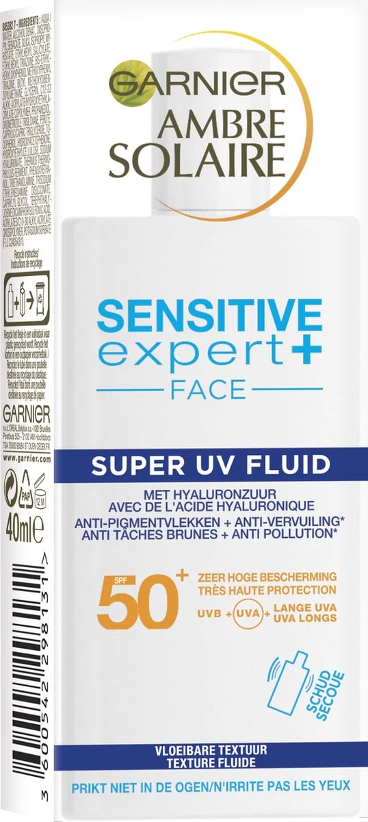 Garnier Ambre Solaire Sensitive Expert+ Zonnebrand - SPF 50+ - 40 Ml - Afbeelding 10