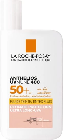 La Roche-Posay Anthelios UVMune 400 - Zonnebrand Fluide SPF50+ Getint - Gezicht - 50ml