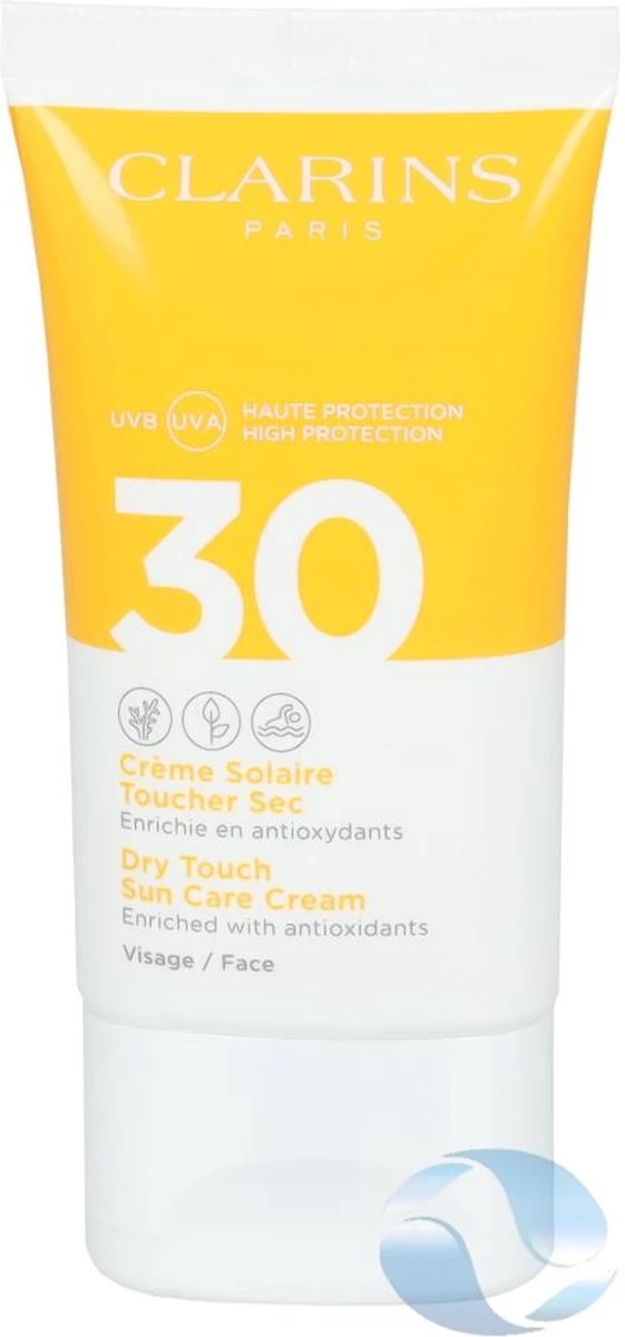Clarins Dry Touch Facial Sun Care SPF30 - Zonnebrand - 50 Ml - Afbeelding 2