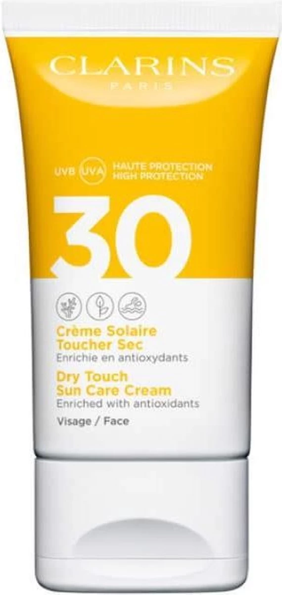 Clarins Dry Touch Facial Sun Care SPF30 - Zonnebrand - 50 Ml - Afbeelding 11