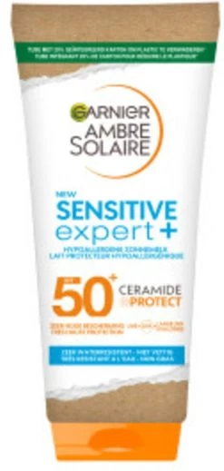 Garnier Ambre Solaire Sensitive Expert+ Zonnebrandmelk SPF 50+ 175 Ml
