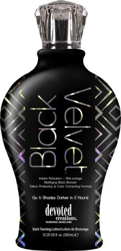 Devoted Creations Black Velvet - Zonnebankcrème - 362 Ml