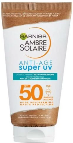 Garnier Ambre Solaire Anti-Age Super UV Zonnebrand - SPF50