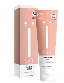 Naïf Zonnebrand Lotion - SPF 50 - 100ml - Met Natuurlijke Ingrediënten